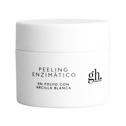 Peeling enzimático con arcilla blanca