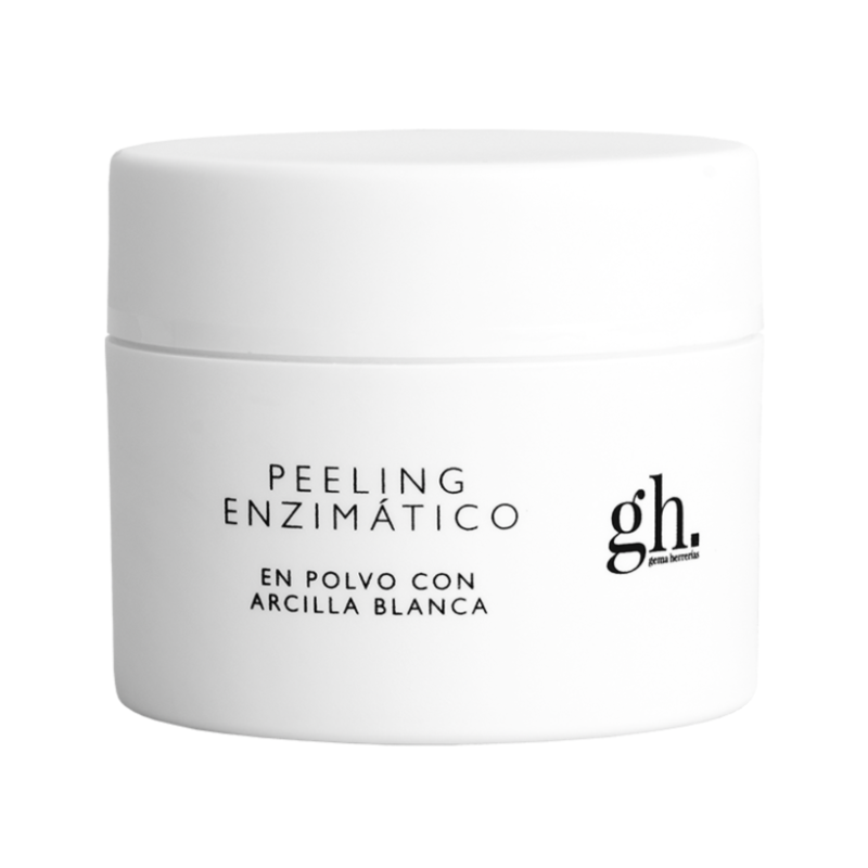 Peeling enzimático con arcilla blanca