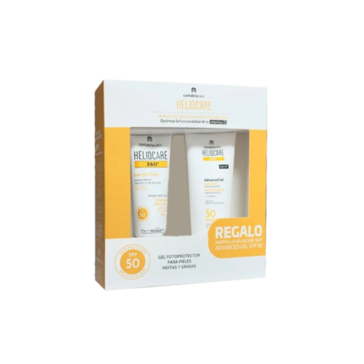 Heliocare Pack 360º Gel Oil Free SPF50 50 ml + regalo Heliocare Spray SPF50 75 ml
